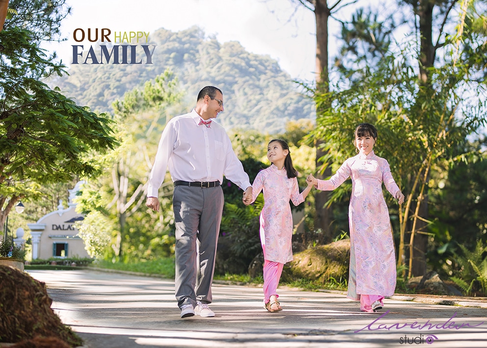 Chụp ảnh áo dài đẹp cùng gia đình ở Đà Lạt Chụp ảnh áo dài đẹp cùng gia đình ở Đà Lạt