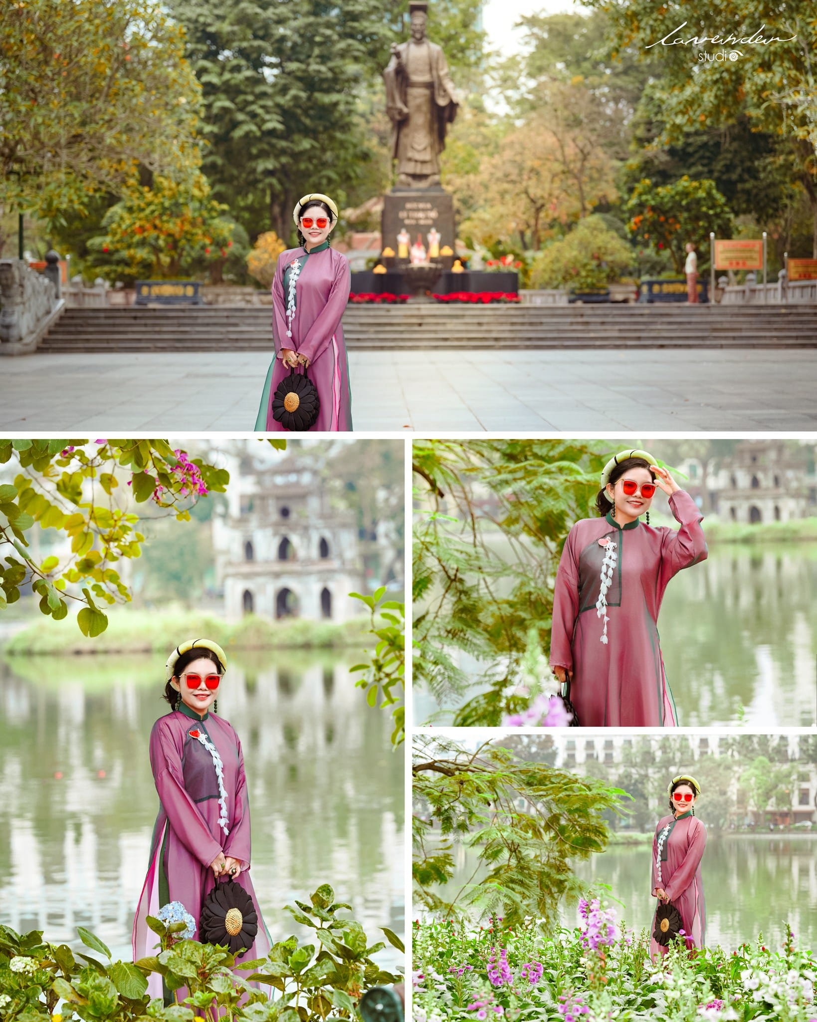 Tìm hiểu gói chụp ảnh áo dài ngoại cảnh của Lavender studio Hà Nội
