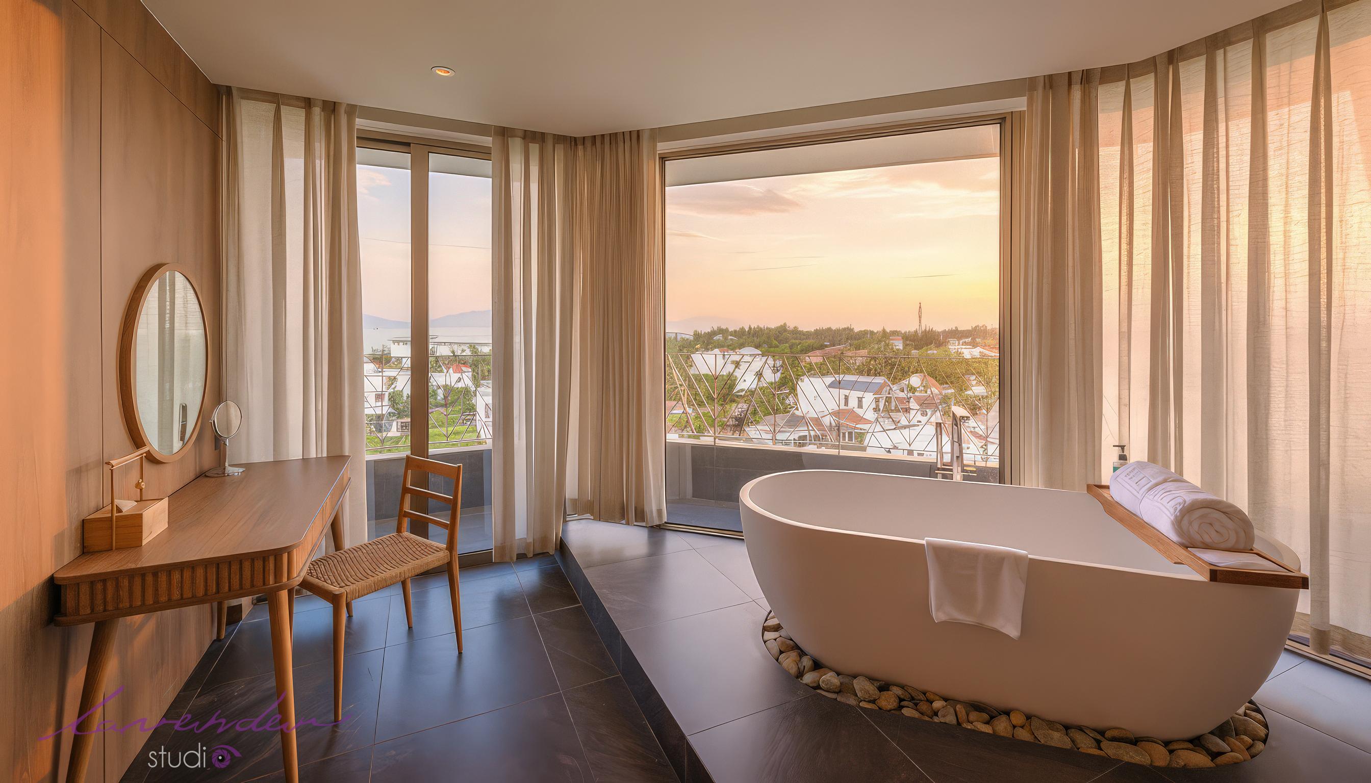 Chụp ảnh khách sạn làm quảng cáo đẹp tại lavender studio Đà Nẵng