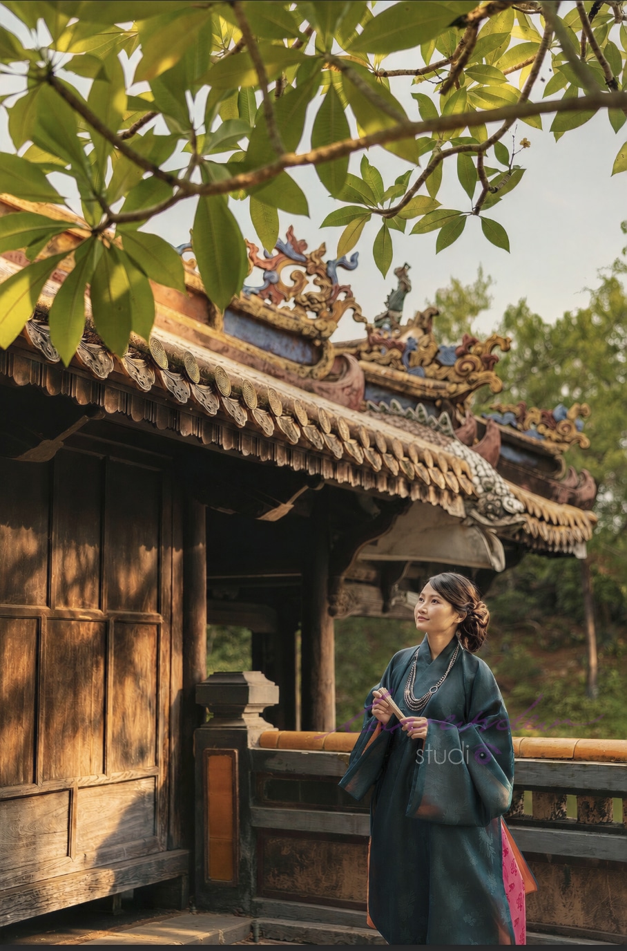 Chụp ảnh áo dài cổ phục Huế ở đâu đẹp Chụp ảnh áo dài cổ phục Huế ở đâu đẹp