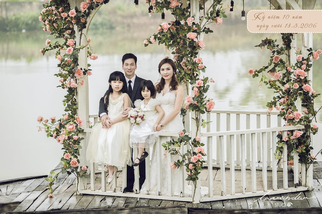 chụp kỷ niệm 10 năm ngày cưới