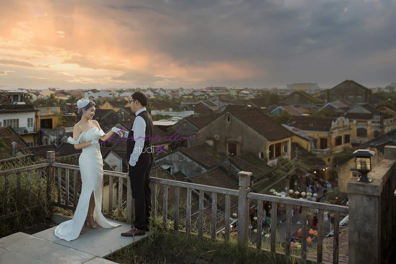 Dịch vụ chụp hình cưới ở Hội an kết hợp du lịch của Lavender studio