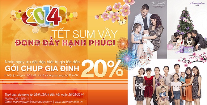 Ảnh nghệ thuật-chụp ảnh gia đình tết 2014