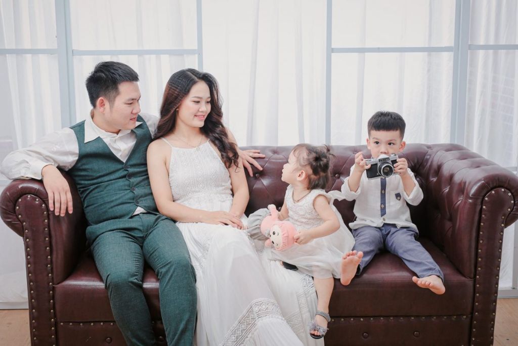 Đây là một trong những studio chụp ảnh gia đình đẹp ở TPHCM được đánh giá cao về chất lượng ảnh.