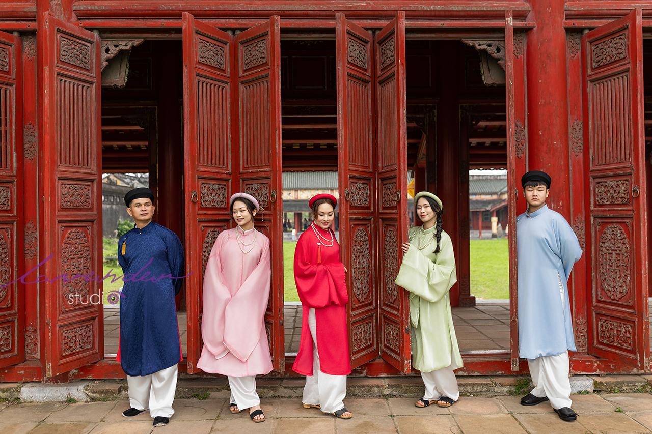 Tour chụp ảnh áo dài ở Huế kết hợp du lịch cùng gia đình