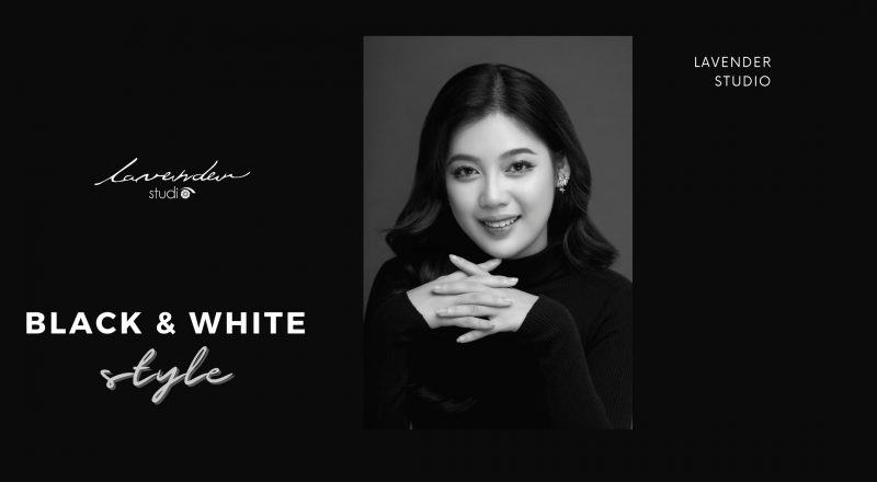 ảnh nghệ thuật đen trắng studio