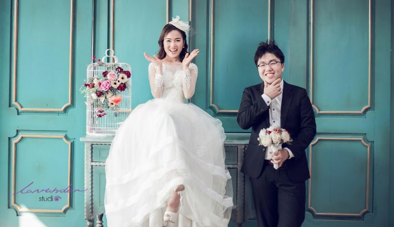 Chụp ảnh cưới Hàn Quốc ở Đà Nẵng tại studio - đơn giản nhưng đẹp hoàn hảo